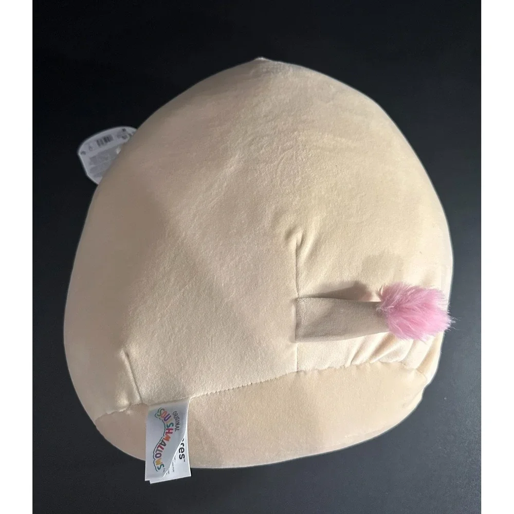 Squishmallows Original Cornelius The Cow 12in Easter Plush Teal Pink Tan Floral